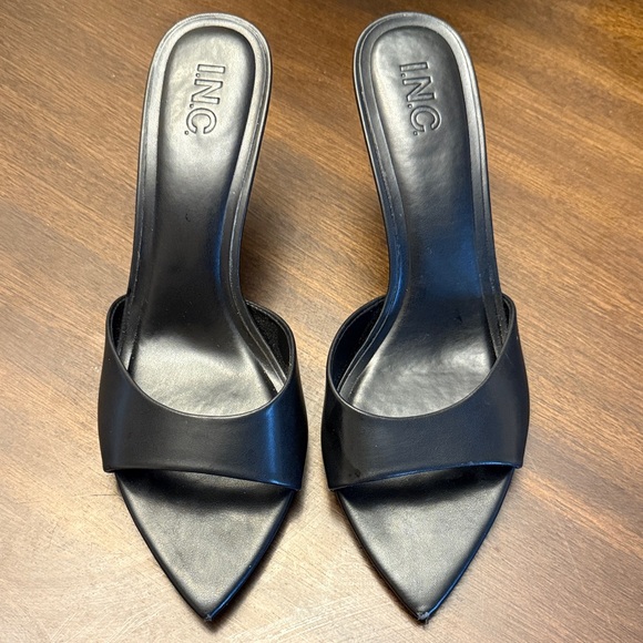 INC International Concepts Shoes - INC International Concepts Women's Black Pointed Heels